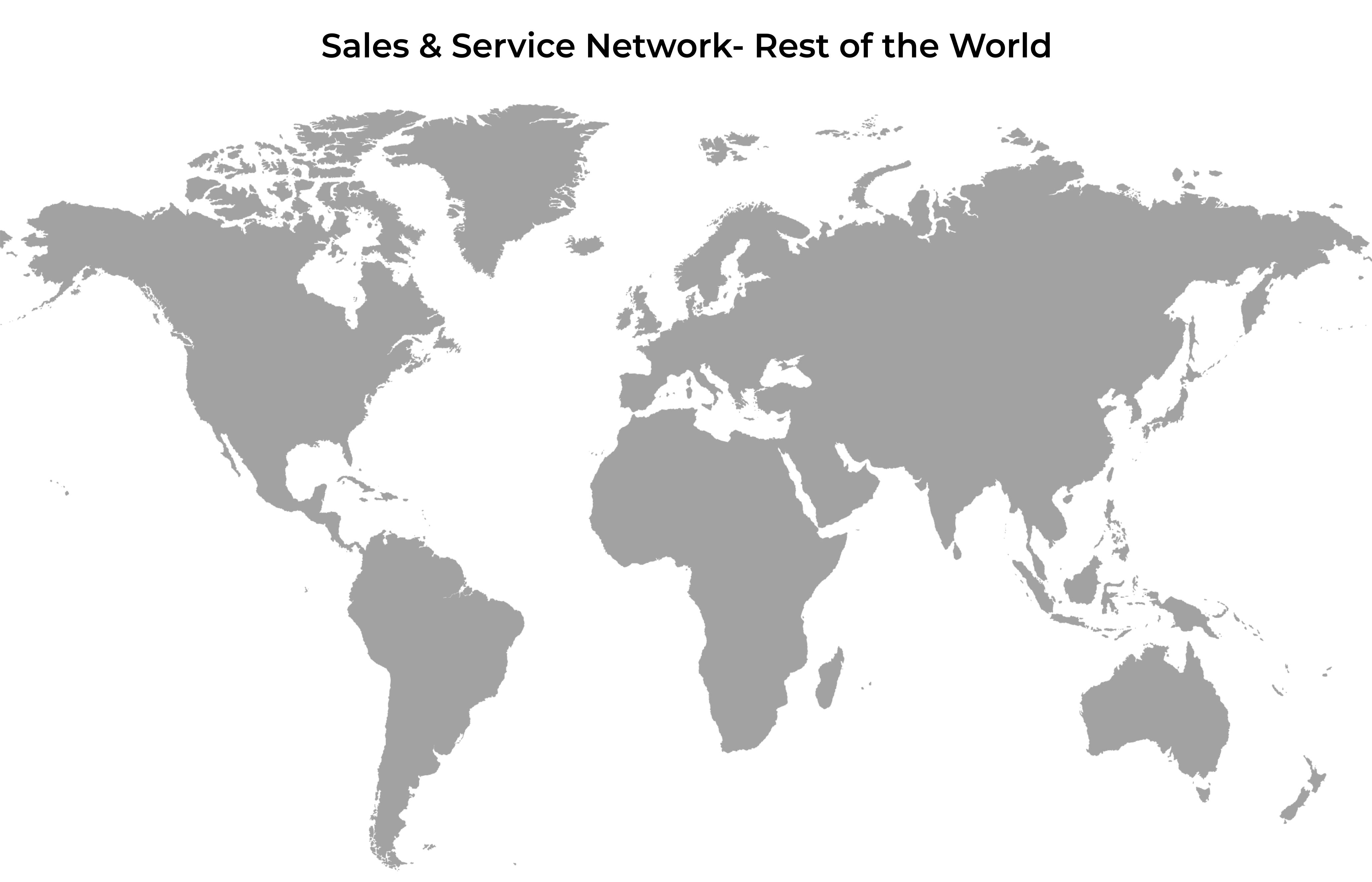 BST eltromat India Sales & Service Network Rest of the World